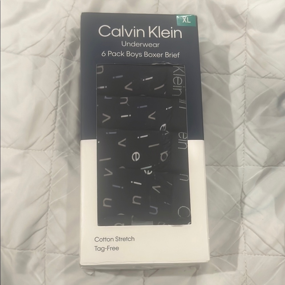 Calvin Klein Boys Boxer Briefs 6 Pack
